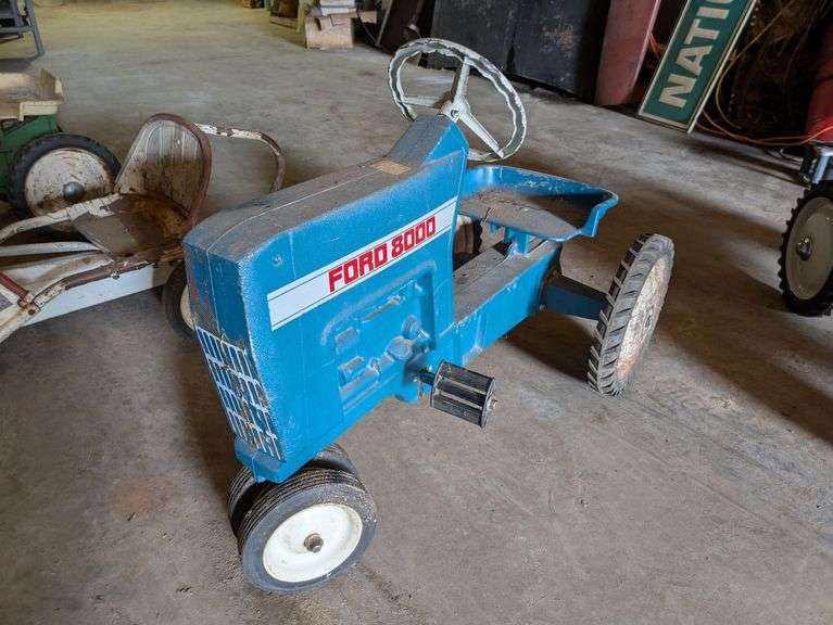 Vintage Ford 8000 Pedal Tractor image