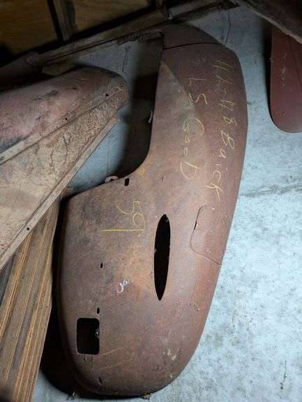 Vintage Steel Auto Body Parts image