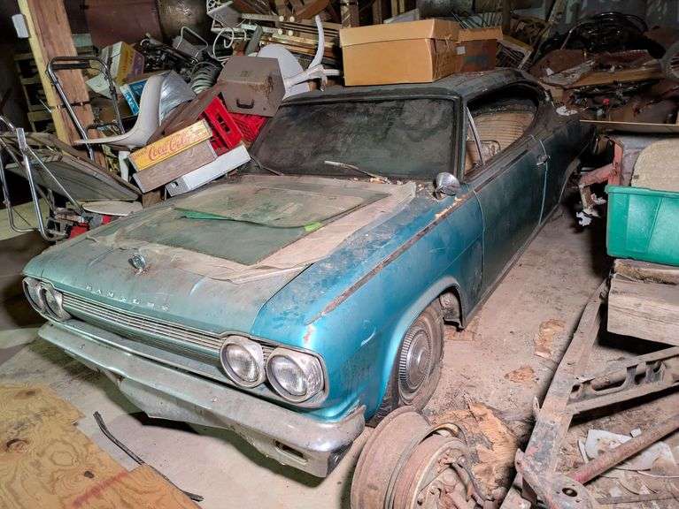 Rare 1965 AMC Rambler Marlin Fastback Coupe Project Car Core image