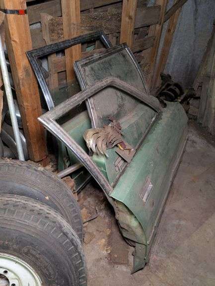 Three Vintage Car Doors image