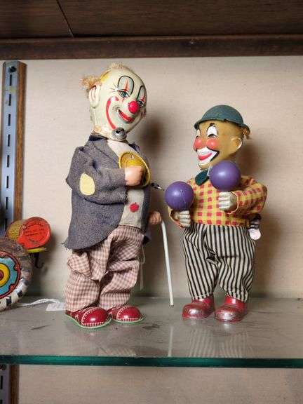 Wind Up Dancing Clown and Russ Berry Wind Up Clown image
