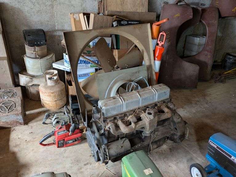 Two Chainsaws, Two Fans, and a 6-Cylinder Vehicle Motor image