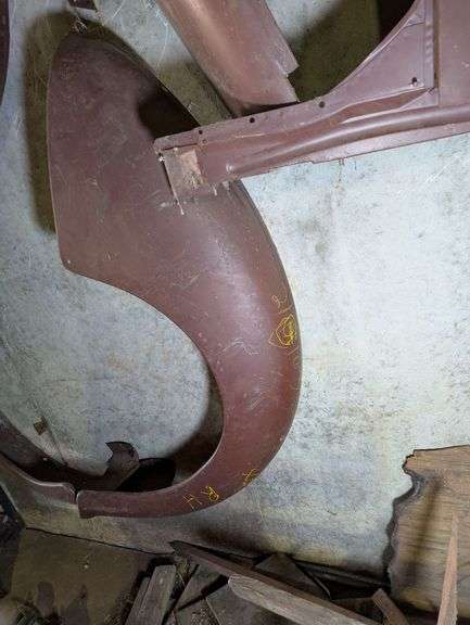 Vintage Steel Auto Body Parts image