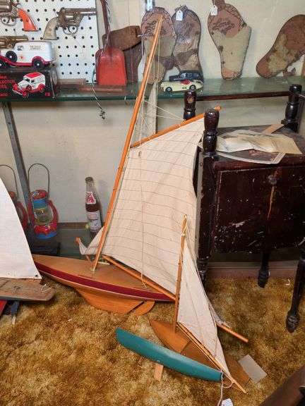 2 Model sailboats image