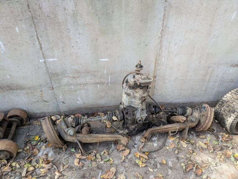 Vintage VW Transaxle and Independent Suspension Assembly image