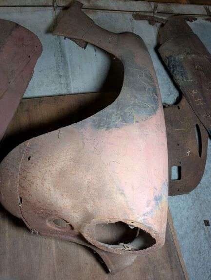 Vintage Steel Auto Body Parts image