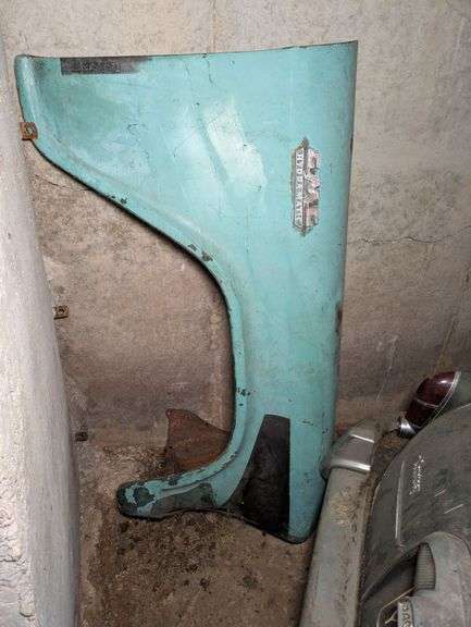 Painted Vintage Steel Auto Body Parts image