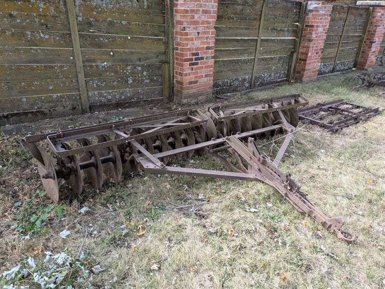 Antique Disc Harrow image