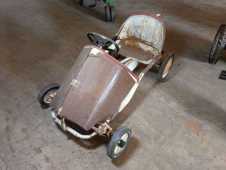Vintage Go-Kart Style Pedal Car image