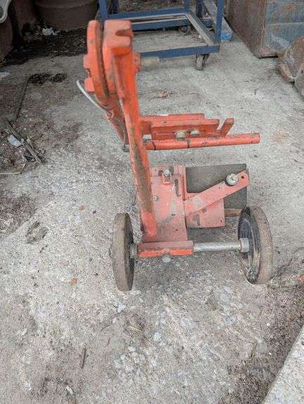 cut off saw walk behind cradle