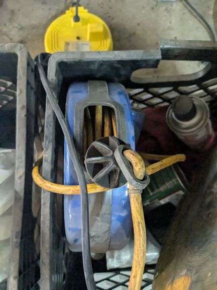 Work lights, saw blade, scrapers and misc