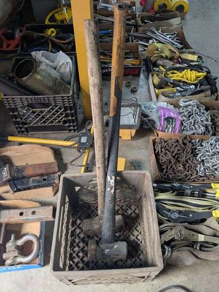 2  Sledgehammers and saw blade