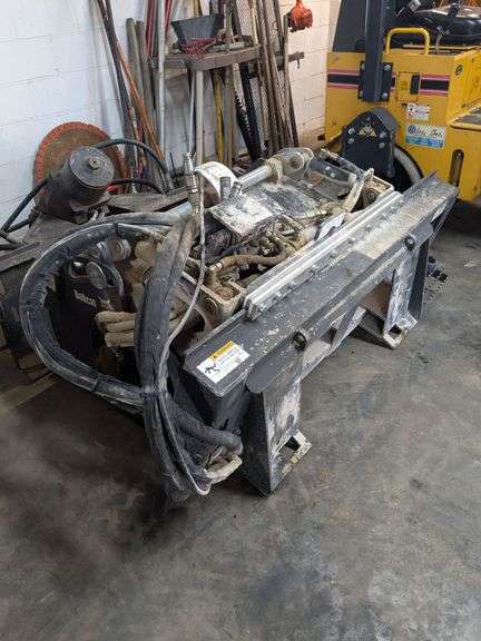 Bobcat Planer mill attachment