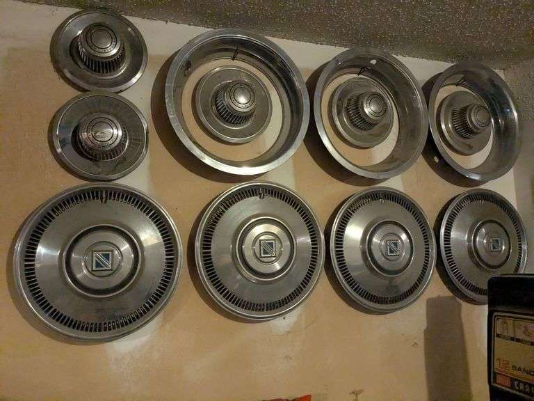 Vintage hubcaps image
