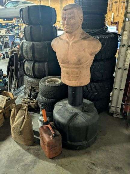 Punching guy, gas can and misc.