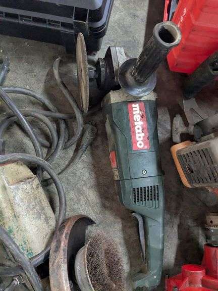 DeWalt d28493 7"/9" angle sander/grinder, Milwaukee heavy duty sander, metabo w23-180 grinder