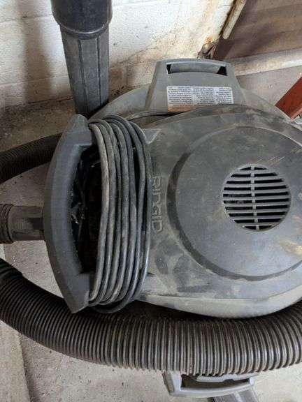Ridgid WD 12701 shop vac