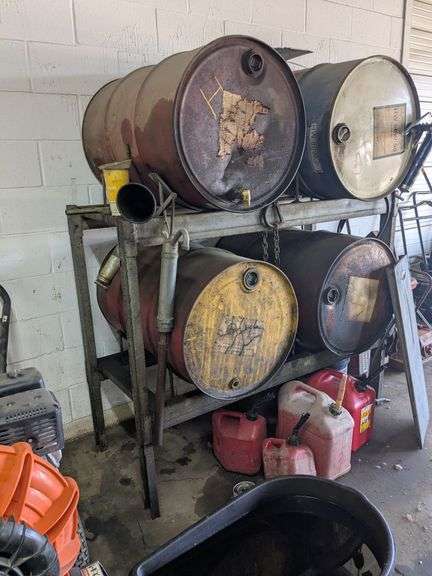 Rack and contents