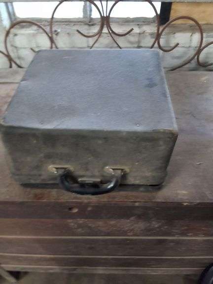 Vintage Royal typewriter and case