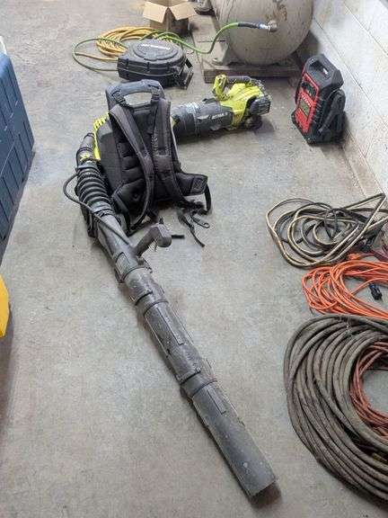 Ryobi backpack blower