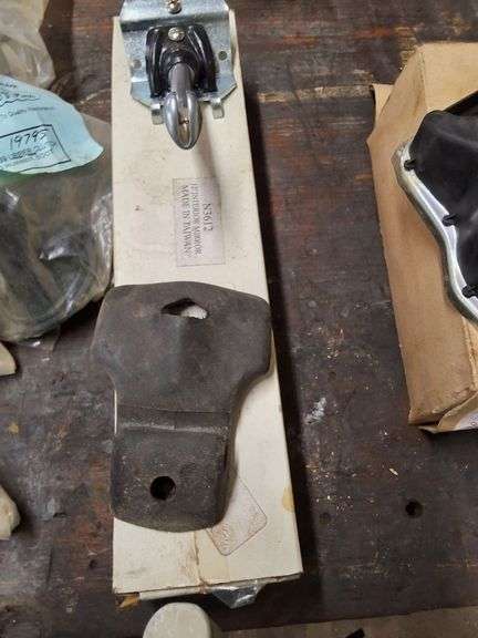 Brand new 12" mirror, hanger and hanger cover for 1968 GTO image
