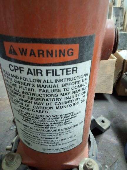 Clemco CPF air filter