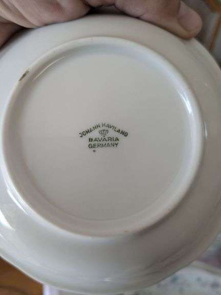Johann Haviland Blue Garland China from Bavaria Germany