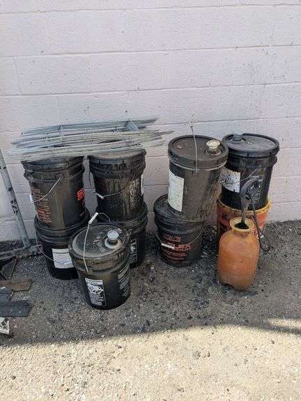 Industrial paving hand tools, crack filler and misc.