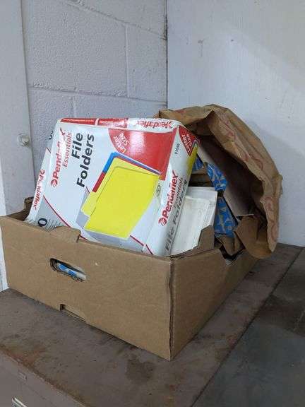 Top of filing cabinets: Hamilton Beach coffee pot, Sharp microwave and misc.