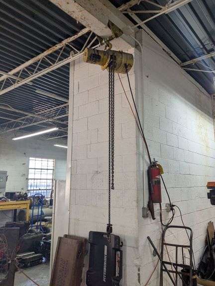 Man Guard wench on beam