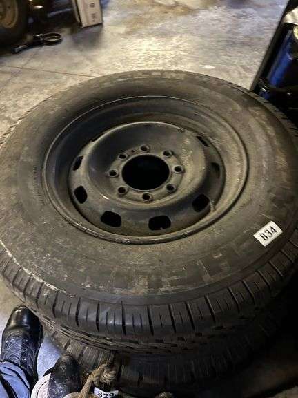 2 tires: Michelin 255/70 R17 & BF Goodrich 265/70 R17 image