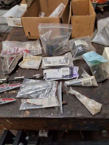 OEM and after market GTO emblems, parts, lights, brake pad, brake pad lining cover and misc. image