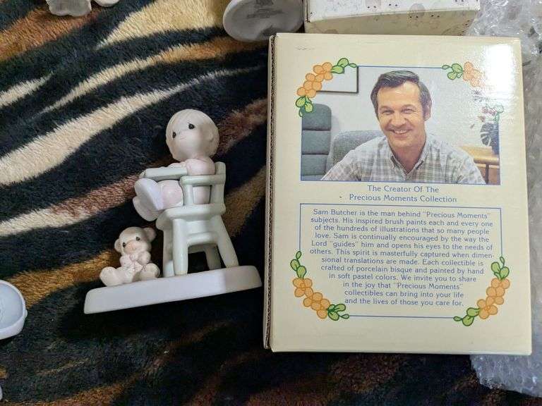 7 Precious moments figurines