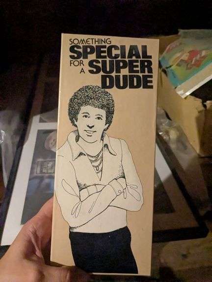 Poster, model ship, novelty item for a Super Special Dude