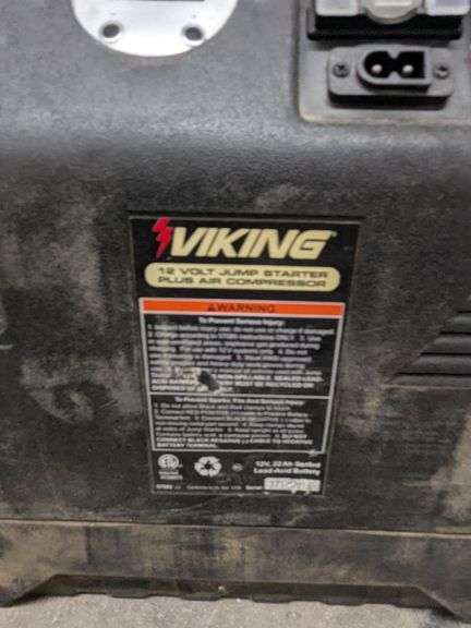 Viking 57085 20f jump starter