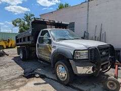 2006  FORD  F-450 2006 Ford F-450 Dump Truck
