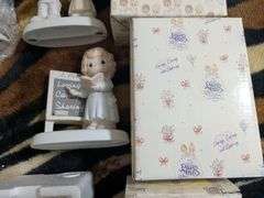 6 Precious moments figurines
