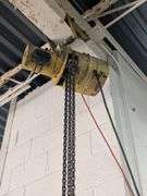 Man Guard wench on beam