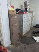 Filling cabinets and contents