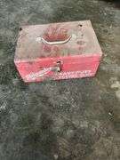 Milwaukee tool box and contents