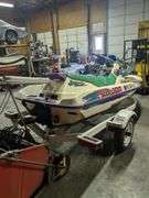 Seadoo and yacht club trailer