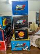 4 Revell 1:18 scale diecast replica cars: Dale Jarrett 88, Kenny Irwin 28, Tony Stewart 24 and 1997 Woody Woodpecker Chevy