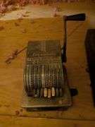 Royal cash register and vintage Speedrite Check Writer