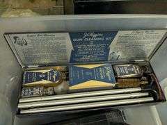 CO2 gun and JC Higgins antique gun cleaner kit(complete)