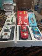 3 Revell 1:18 scale diecast replica cars: Lake Speed Cartoon Network, 1 Monte Carlo and 41 Kodiak
