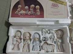 6 Precious moments figurines