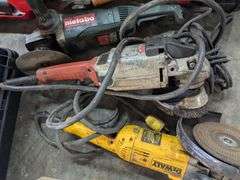 DeWalt d28493 7"/9" angle sander/grinder, Milwaukee heavy duty sander, metabo w23-180 grinder