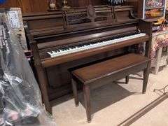 Sohmer & Co piano and bench
