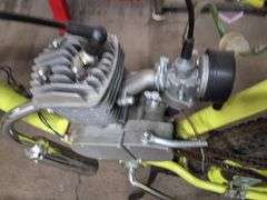 Brand new: Zeda gas powered bicycle never ran