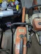 Concrete saws: 2 Stihl and 1 Stanley